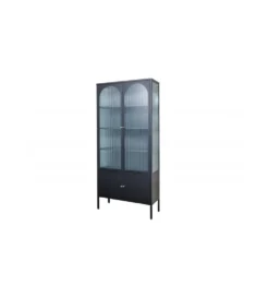 Witryna OLIMPIA III 80 cm czarna