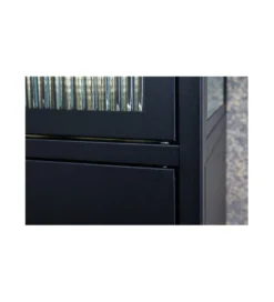 Witryna OLIMPIA III 80 cm czarna