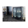 Witryna OLIMPIA III 90 cm czarna