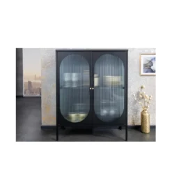 Witryna OLIMPIA III 90 cm czarna
