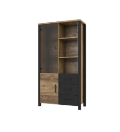 Witryna OLIN WM 101 cm w optyce świerku Appenzeller