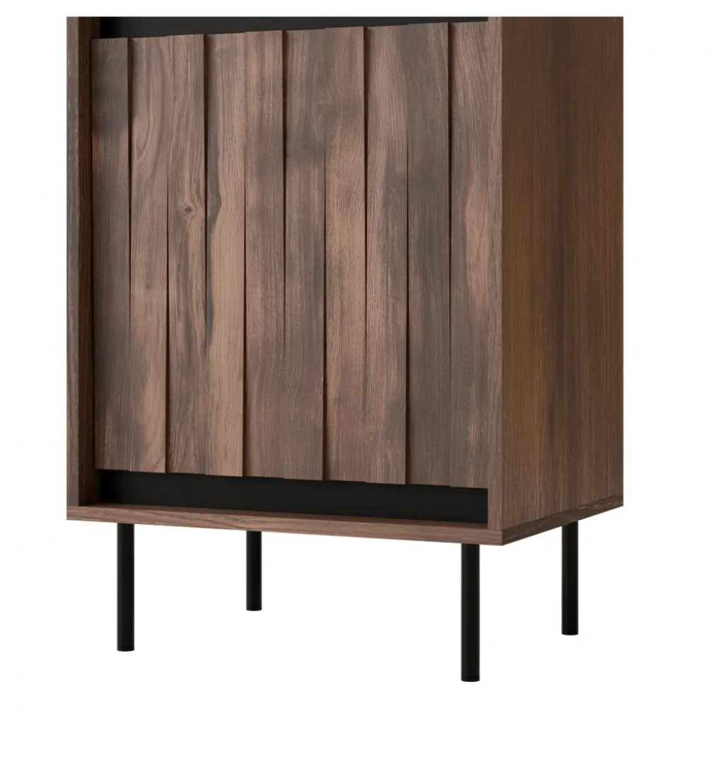 Witryna SWING 53 cm w optyce orzecha