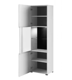 Witryna TULSA 60 cm biała