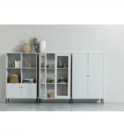 Witryna XAM 155 cm zimno szary