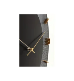 Zegar Leonardo 49 cm czarny