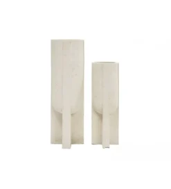 Zestaw 2 donic FERVA 101 cm 80 cm biała