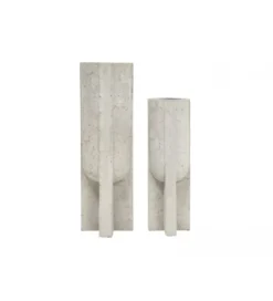Zestaw 2 donic FERVA 101 cm 80 cm szara