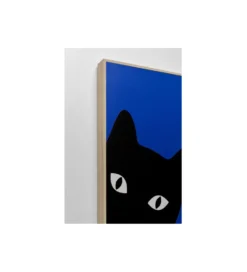 Zestaw 2 obrazów CIAO GATTO 60 x 40 cm