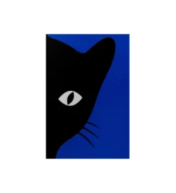 Zestaw 2 obrazów CIAO GATTO 60 x 40 cm