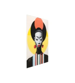 Zestaw 2 obrazów MUSE RETRO LADY 30 x 40 cm