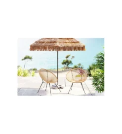 Zestaw 2 foteli ACAPULCO naturalne