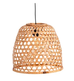 Zestaw 2 lamp wiszących WATEY 42 cm naturalne
