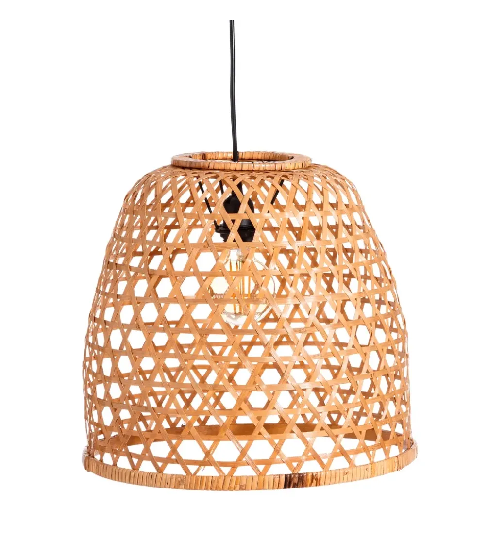 Zestaw 2 lamp wiszących WATEY 42 cm naturalne
