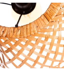 Zestaw 2 lamp wiszących WATEY 42 cm naturalne