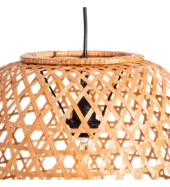 Zestaw 2 lamp wiszących WATEY 42 cm naturalne