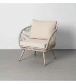 Zestaw ogrodowy DUNA sofa 153 cm dwa fotele 74 cm stolik 66 cm