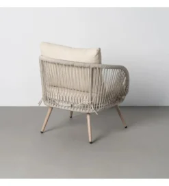 Zestaw ogrodowy DUNA sofa 153 cm dwa fotele 74 cm stolik 66 cm