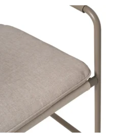 Zestaw ogrodowy OMAMA Szary 2 fotele + sofa + stolik