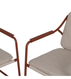 Zestaw ogrodowy OMAMA Terakota 2 fotele + sofa + stolik