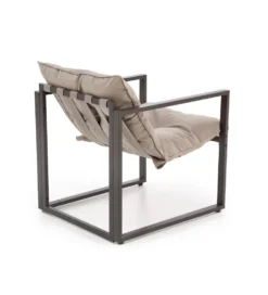 Zestaw ogrodowy SHARK brązowy - sofa + 2 x fotel + ława