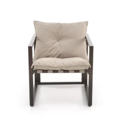 Zestaw ogrodowy SHARK brązowy - sofa + 2 x fotel + ława