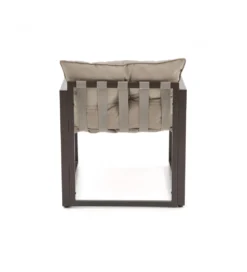 Zestaw ogrodowy SHARK brązowy - sofa + 2 x fotel + ława