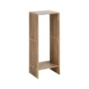 Zestaw 2 regałów BELLAMONTE drewno teak 86 cm 68 cm