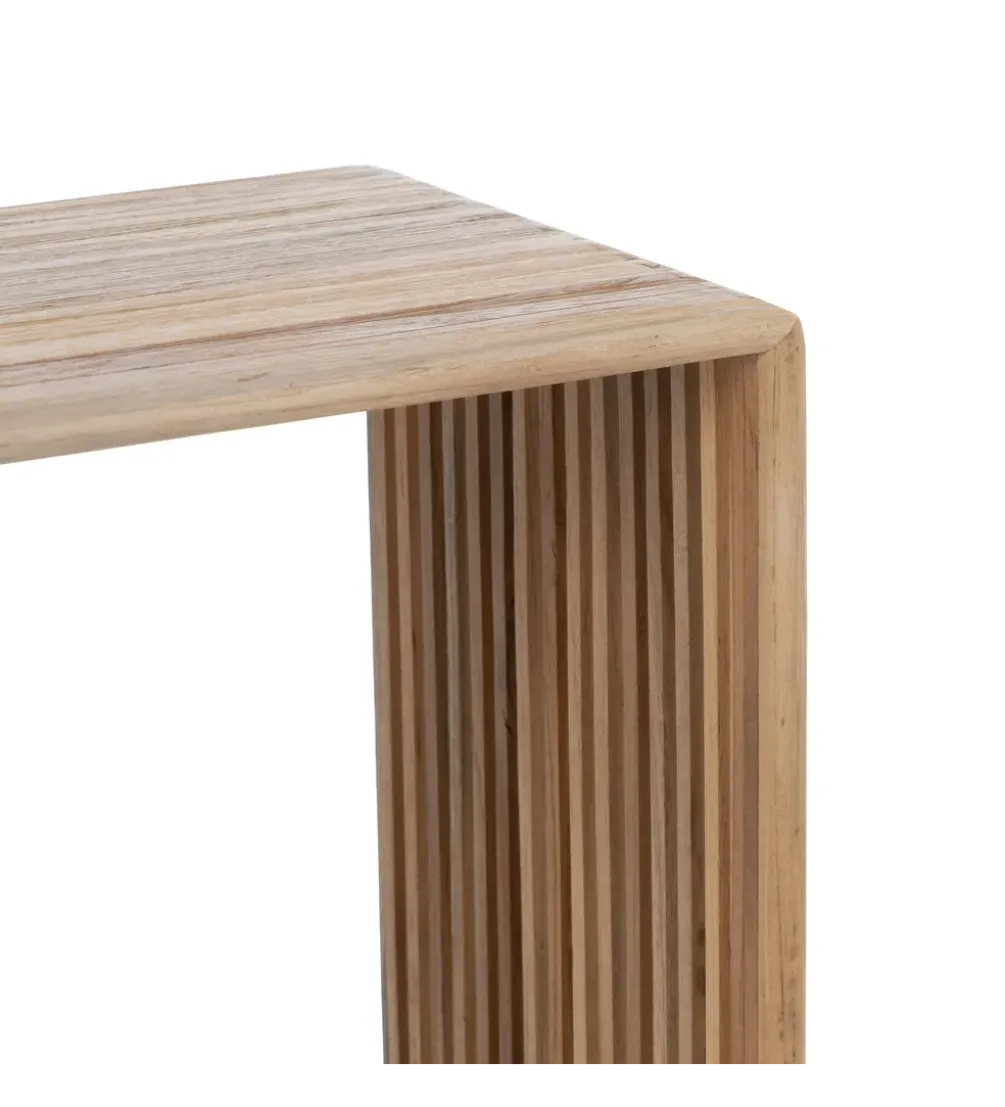 Zestaw 2 regałów BELLAMONTE drewno teak 86 cm 68 cm