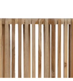 Zestaw 2 regałów BELLAMONTE drewno teak 86 cm 68 cm