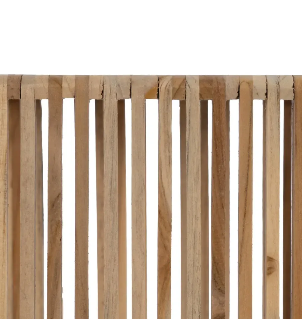 Zestaw 2 regałów BELLAMONTE drewno teak 86 cm 68 cm