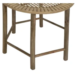 Zestaw stolików BAMBÚ 50 cm 38 cm bambus