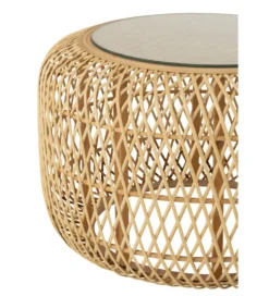 Zestaw 2 stolików kawowych AFRICA 80 cm 53 cm