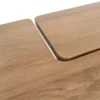 Zestaw 2 stolików kawowych ASANA 120 cm drewno mango