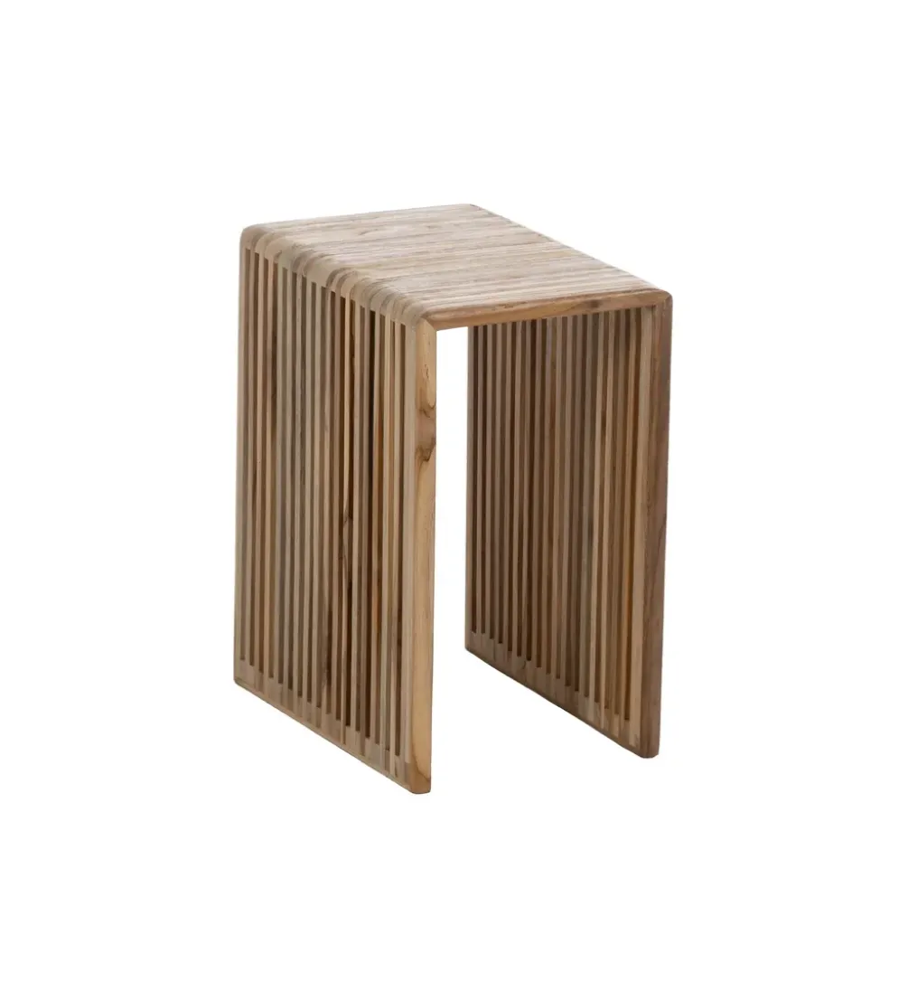Zestaw 3 stolików kawowych BELLAMONTE 65 cm 55 cm 35 cm naturalnych