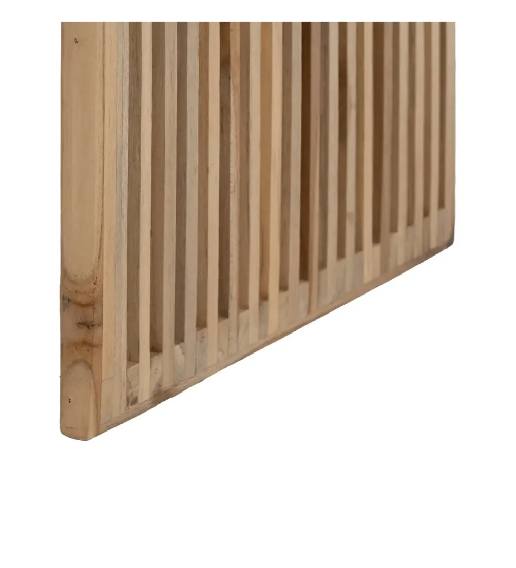 Zestaw 3 stolików kawowych BELLAMONTE 65 cm 55 cm 35 cm naturalnych