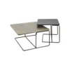 Zestaw 2 stolików kawowych DIEGO 70 cm