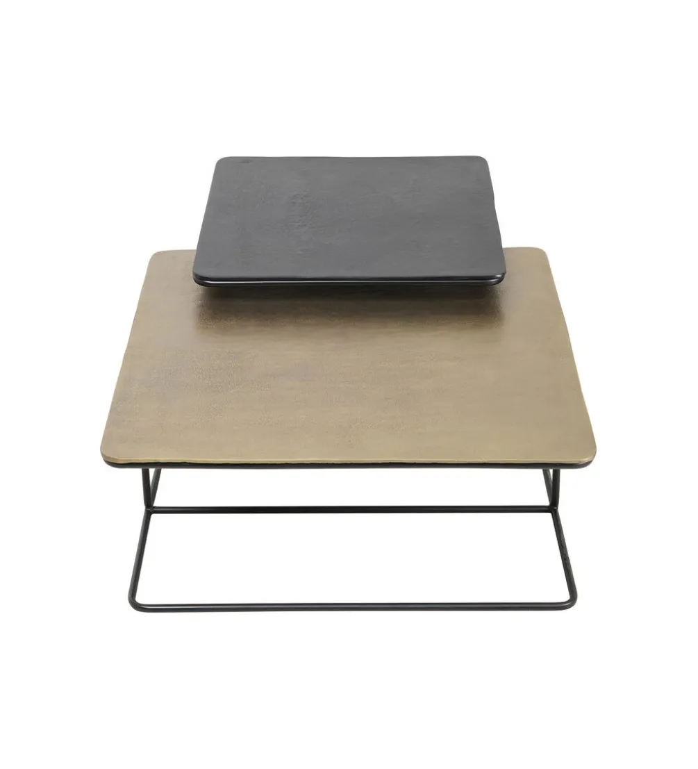 Zestaw 2 stolików kawowych DIEGO 70 cm