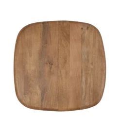 Zestaw 2 stolików kawowych RAGER 90 cm 70 cm drewno mango