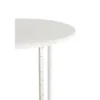 Zestaw 2 stolików kawowych SADAR 50 cm 52 cm białe
