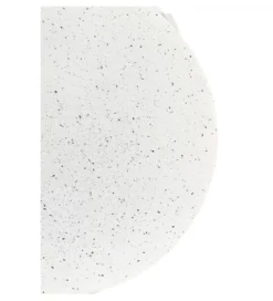 Zestaw 2 stolików kawowych SADAR 50 cm 52 cm białe
