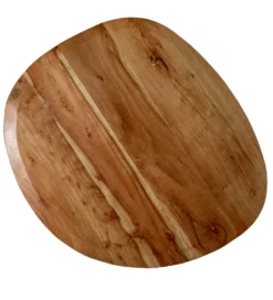 Zestaw 2 stolików kawowych SOBREN 40 i 50 cm drewno mango