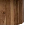 Zestaw 2 stolików kawowych UGUP 100 cm i 80 cm marmur