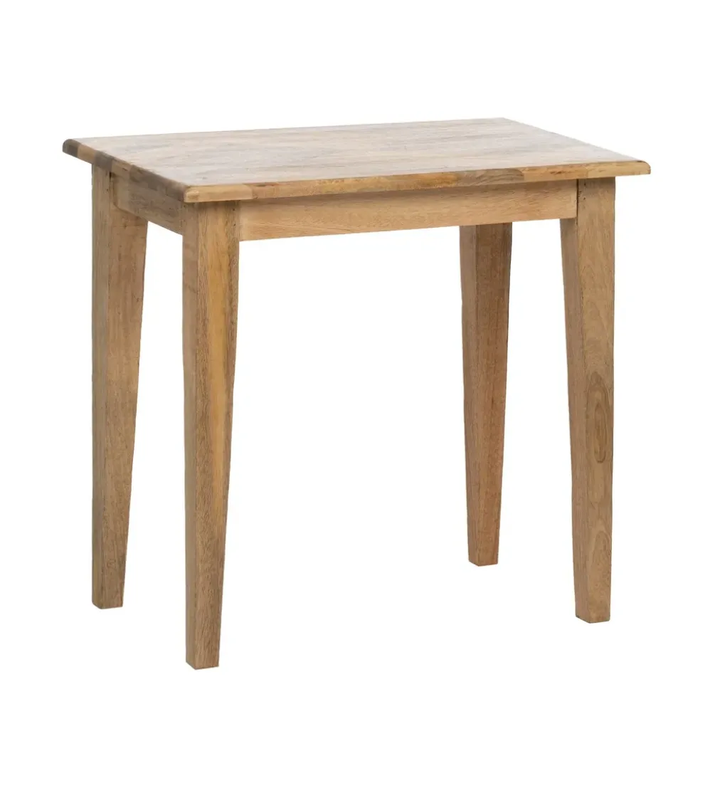 Zestaw 3 stolików nocnych PERSERA drewno mango