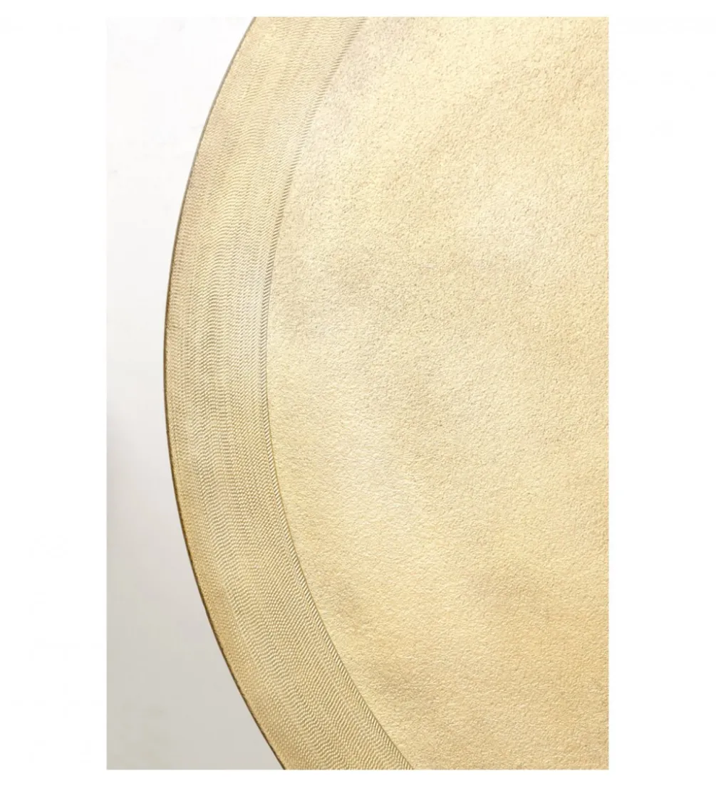 Zestaw 2 stolików TALCA 75 cm 65 cm złoty